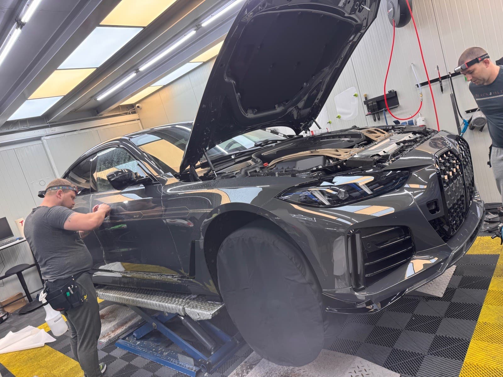 BMW 4er Gran Coupé — Lackschutzfolie (PPF) bei Royal Glanz München